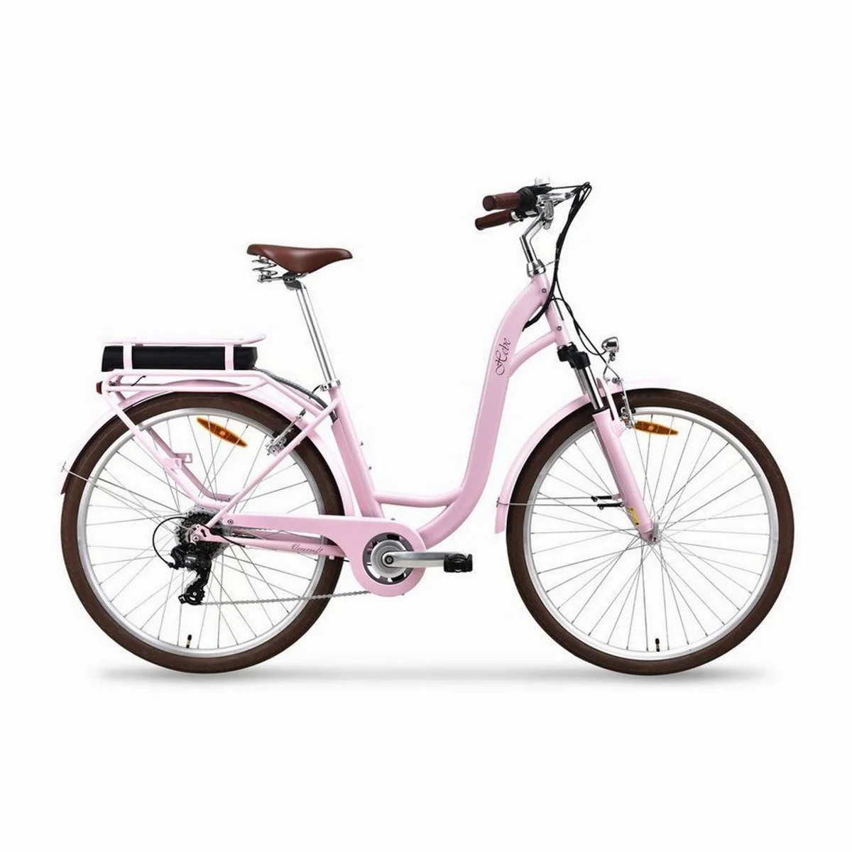 VECOCRAFT HEBE E-Bike Cityrad, 7-Gang Shimano, komfortabler Tiefeinsteiger