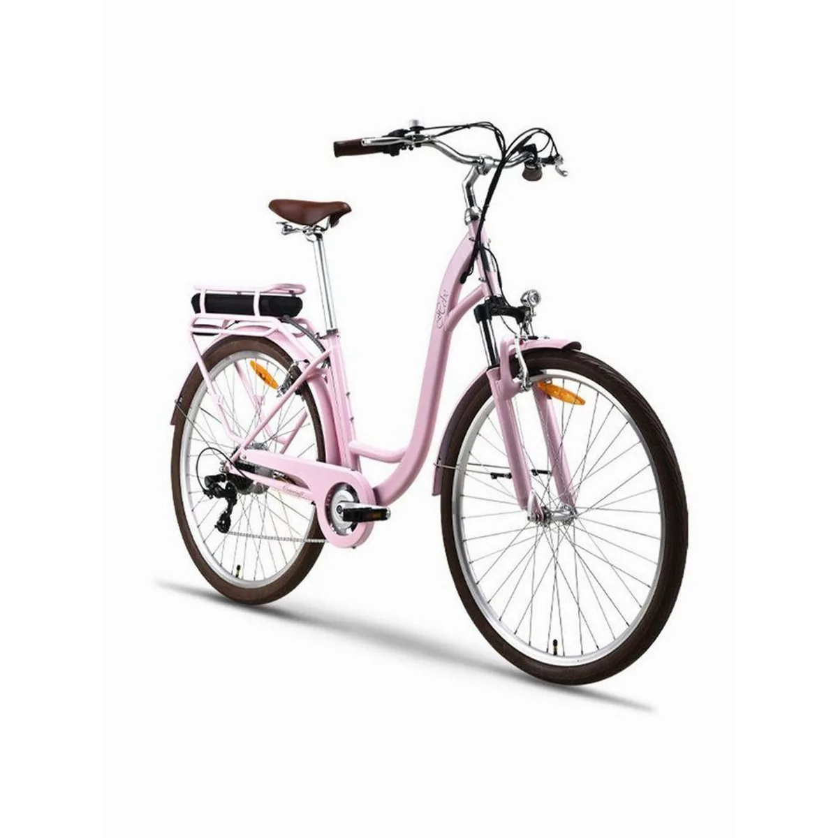 VECOCRAFT HEBE E-Bike Cityrad, 7-Gang Shimano, komfortabler Tiefeinsteiger 3