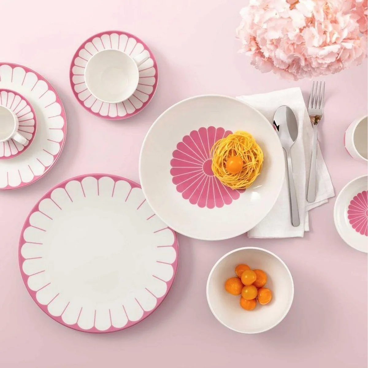 Villeroy & Boch Fleur Couleur Tafelservice, 12-tlg., für 6 Personen, Porzellan 2