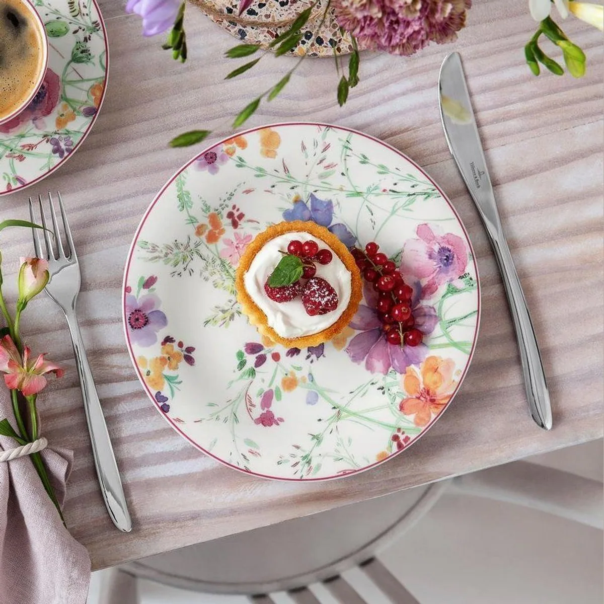 Villeroy & Boch Mariefleur Basic Kombiservice, 30-tlg., für 6 Personen, Porzellan 3