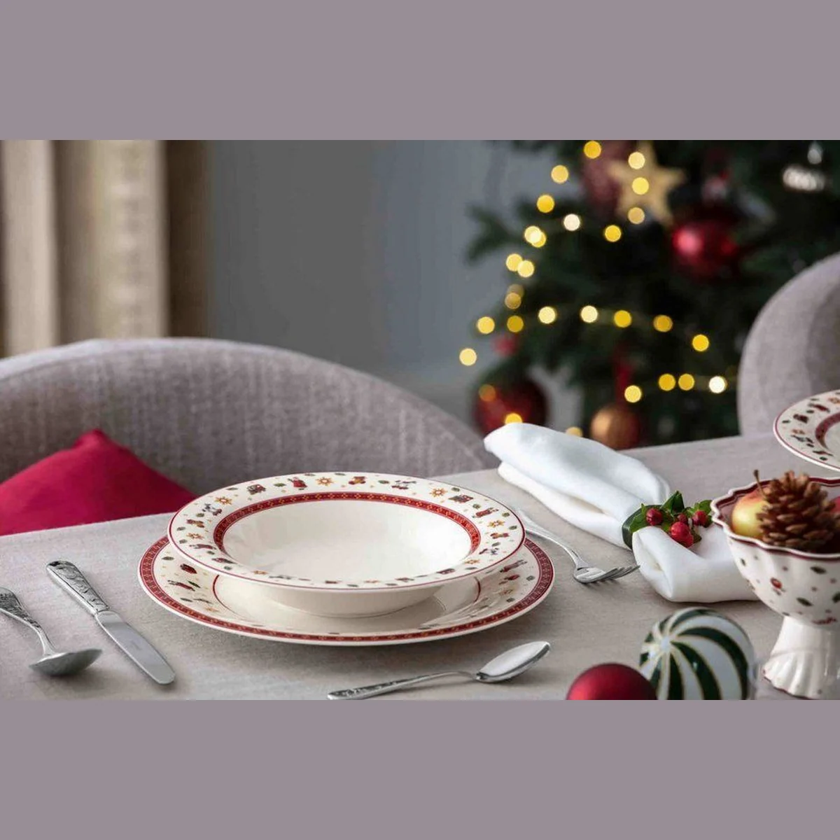 Villeroy & Boch Toy’s Delight Tafelservice, 12-teilig, für 6 Personen, Premium-Porzellan 4