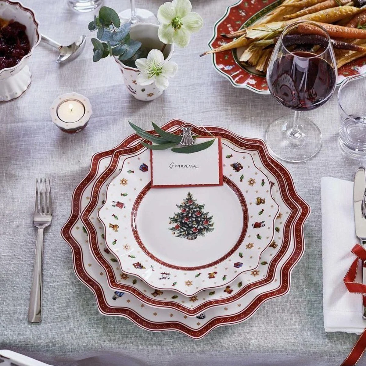 Villeroy & Boch Toy's Delight Tafelservice, elegantes Design, 12-teilig, 6 Personen 2