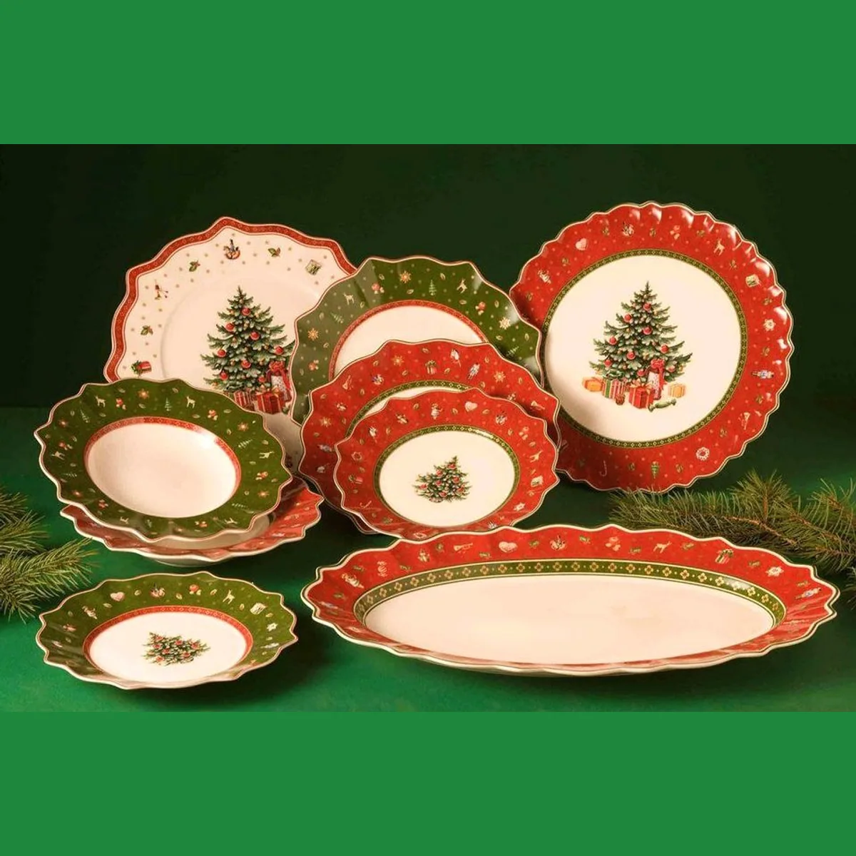 Villeroy & Boch Toy's Delight Tafelservice, 12-teilig, elegantes Porzellan-Set für 6 Personen 5
