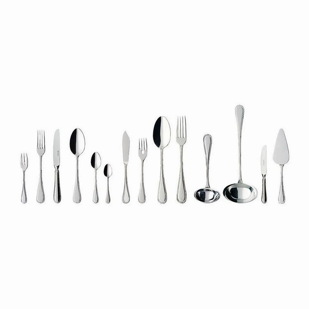 Villeroy & Boch Kreuzband Septfontaines Besteck-Set, 113-teilig, Edelstahl, spülmaschinenfest