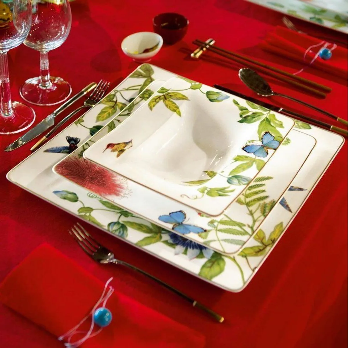 Villeroy & Boch Amazonia Tafelservice, 18-teilig, für 6 Personen, Porzellan 5