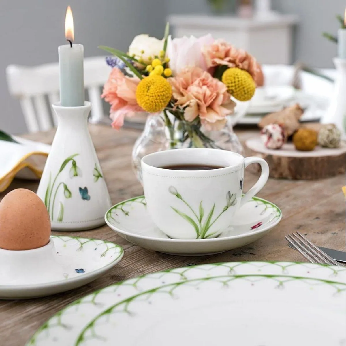 Villeroy & Boch Colourful Spring Kaffeeservice, 18-teilig für 6 Personen, Porzellan 3