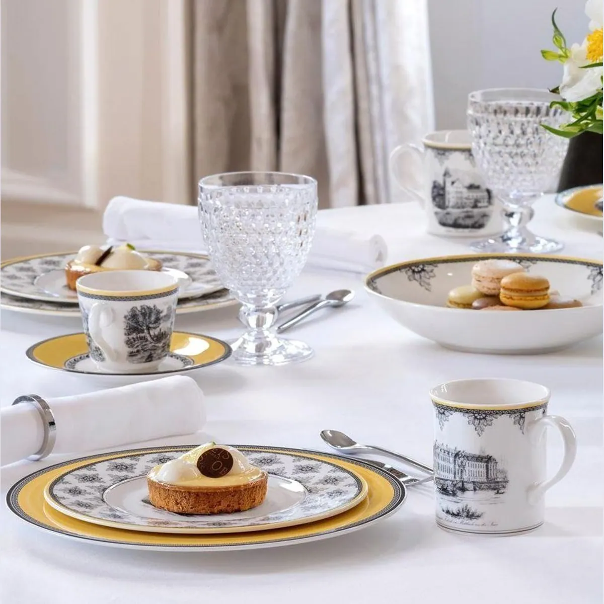 Villeroy & Boch Audun Ferme Tassen-Set, 12-teilig, stilvolles Design 3