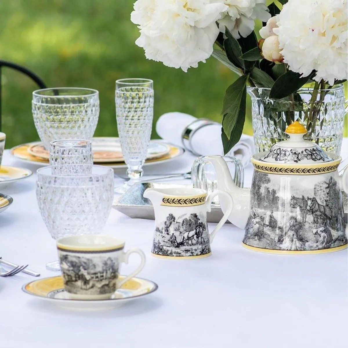 Villeroy & Boch Audun Ferme Tassen-Set, 12-teilig, stilvolles Design 4