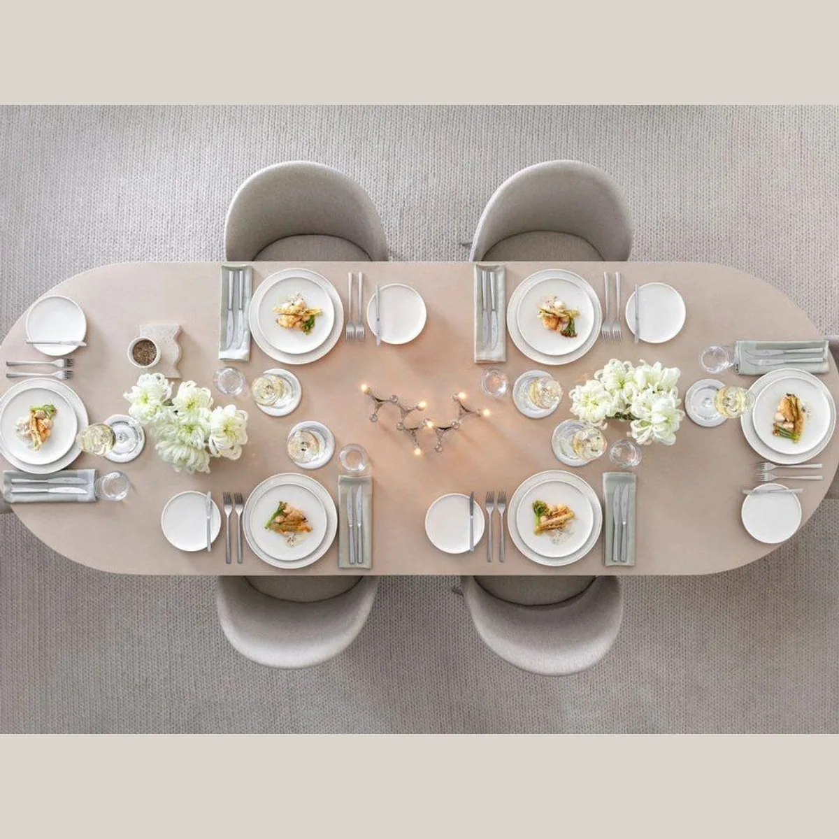 Villeroy & Boch Afina Tafelset 12tlg, elegantes Design, pflegeleicht, vielseitig kombinierbar 5
