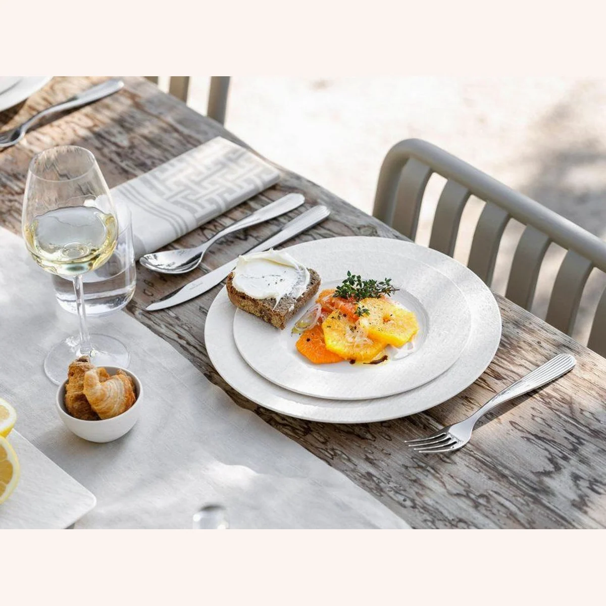 Villeroy & Boch Manufacture Rock Tafelset 12tlg, modernes Design, vielseitig kombinierbar 5