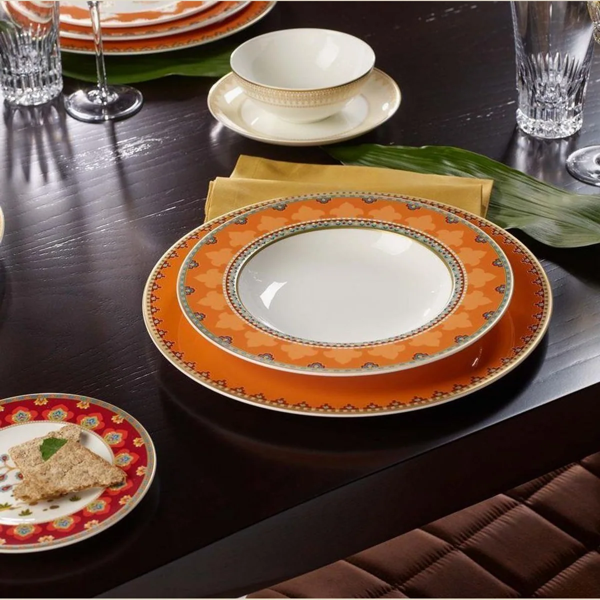 Villeroy Suppenteller Samarkand, elegantes Design, spülmaschinenfest — 6er Set 2