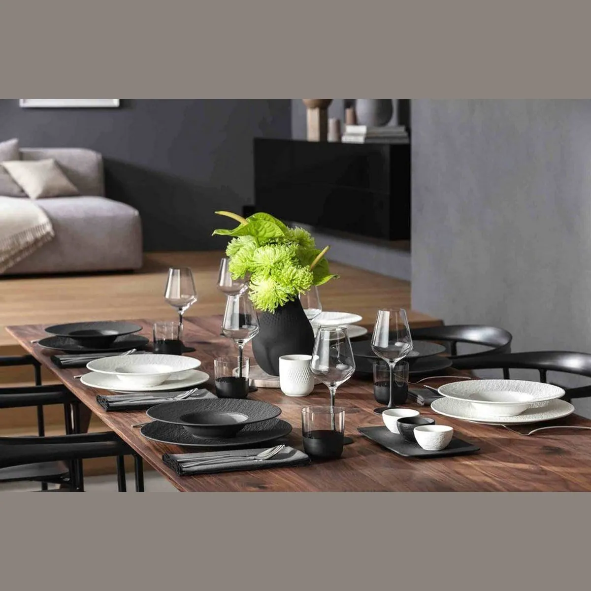Villeroy & Boch Manufacture Ice Starter-Set, 18-teilig, für 6 Personen — modernes Design, spülmaschinenfest, mikrowellengeeignet 5