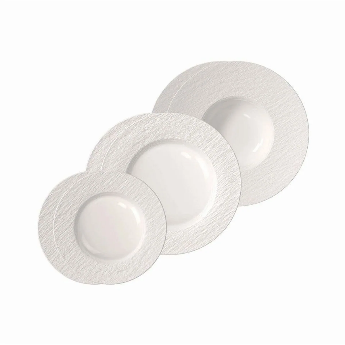 Villeroy & Boch Manufacture Ice Teller-Set, 6-teilig, stilvoll und funktional