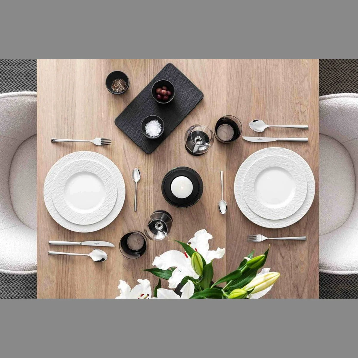Villeroy & Boch Manufacture Ice Teller-Set, 6-teilig, stilvoll und funktional 2