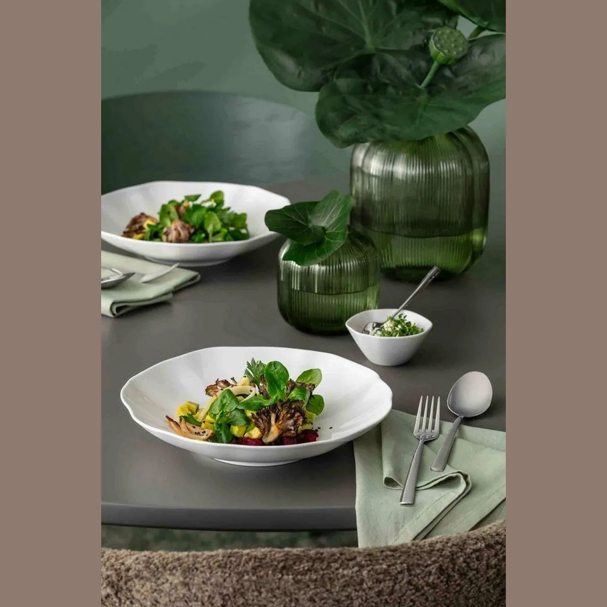 Villeroy & Boch Pura Tafelservice, 12-teilig für 6 Personen, elegantes Design 4