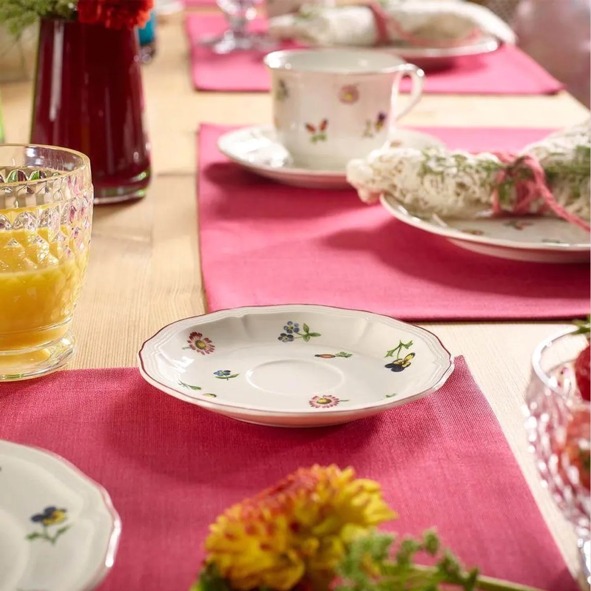 Villeroy & Boch Teeservice Petite Fleur, romantisches Design, spülmaschinenfest 2