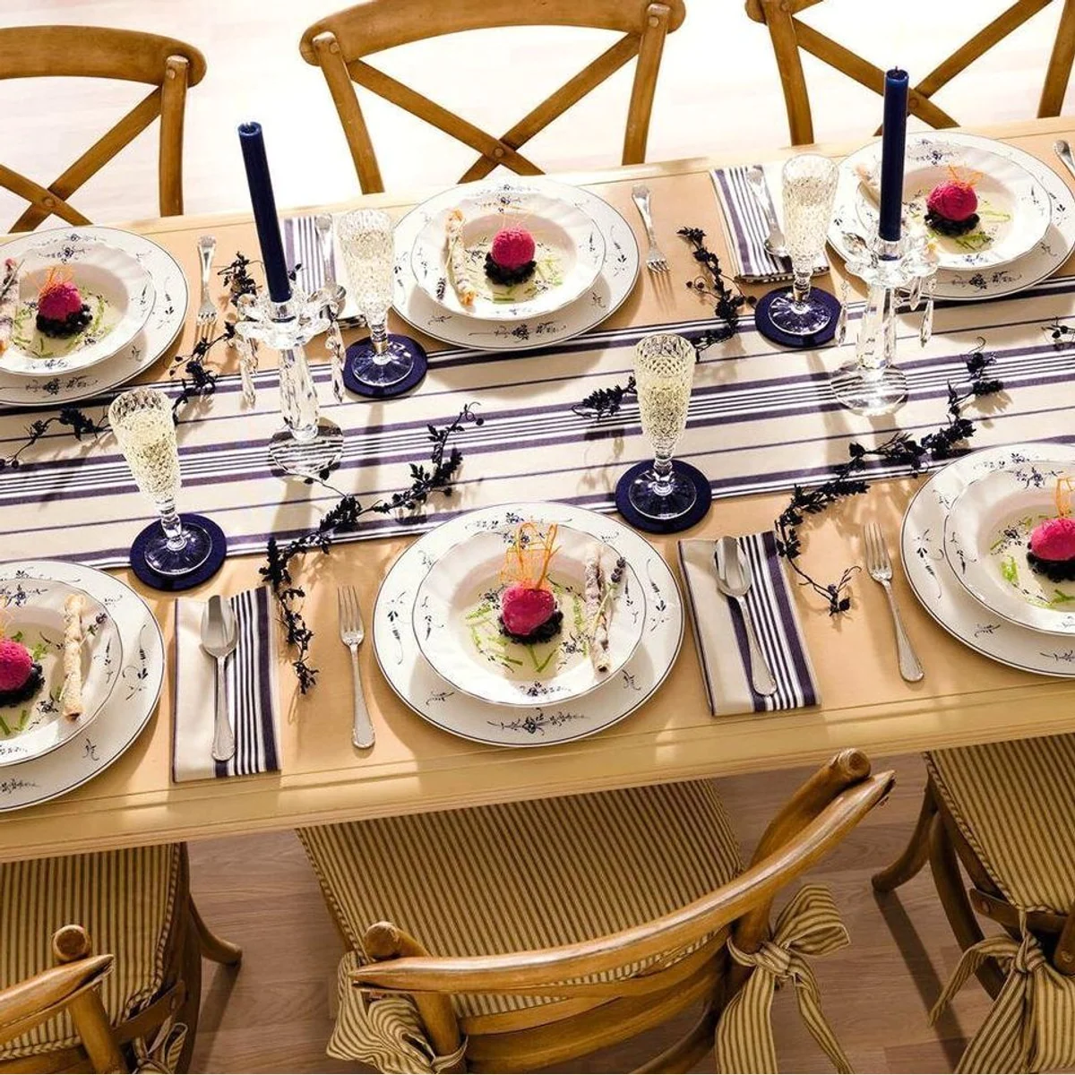 Villeroy & Boch Vieux Luxembourg Tafelservice, elegantes Porzellan für 6 Personen 4