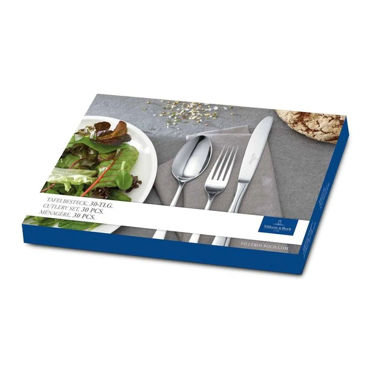 Villeroy & Boch Annalena Besteck-Set, 180-teilig, Edelstahl, spülmaschinenfest 2