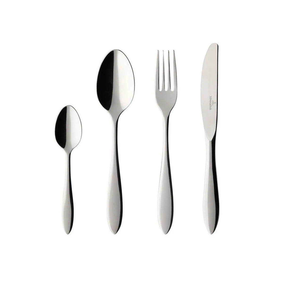 Villeroy & Boch Besteck-Set Arthur, 144-teilig, rostfreier Edelstahl, spülmaschinenfest