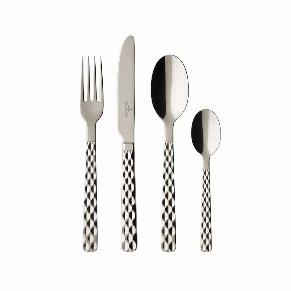 Villeroy & Boch Besteck-Set Boston, 144-teilig, Edelstahl, spülmaschinenfest