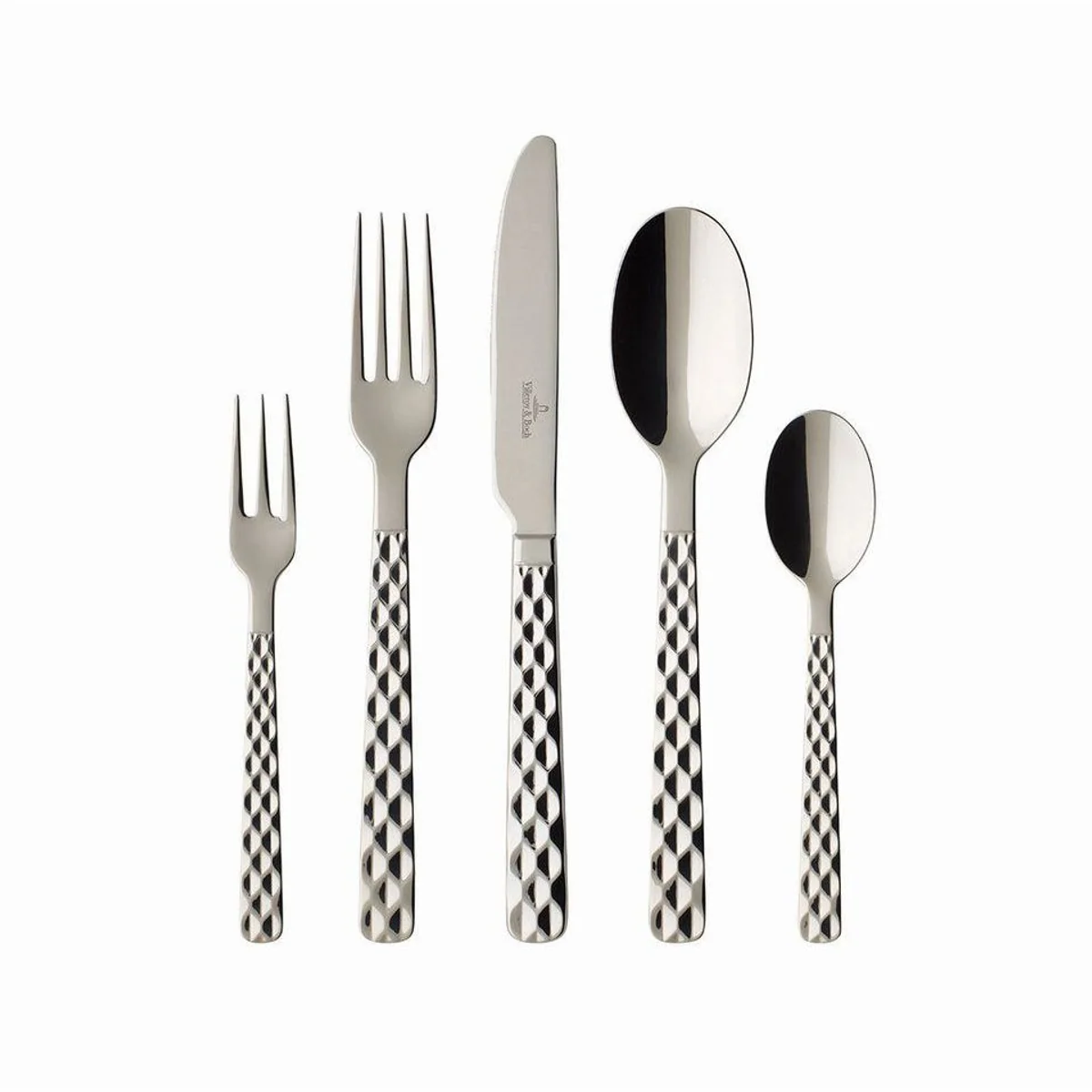 Villeroy & Boch Besteck-Set Boston, 180-teilig, rostfreier Edelstahl, spülmaschinenfest