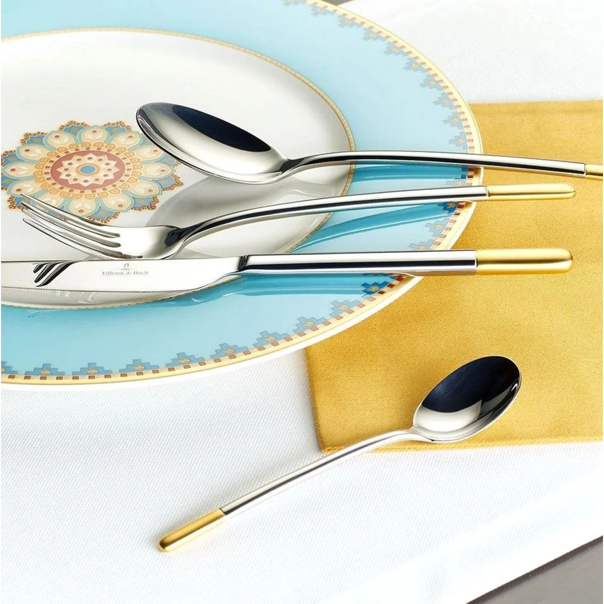 Villeroy & Boch Ella Besteck-Set, 180-teilig, Edelstahl, spülmaschinenfest 2