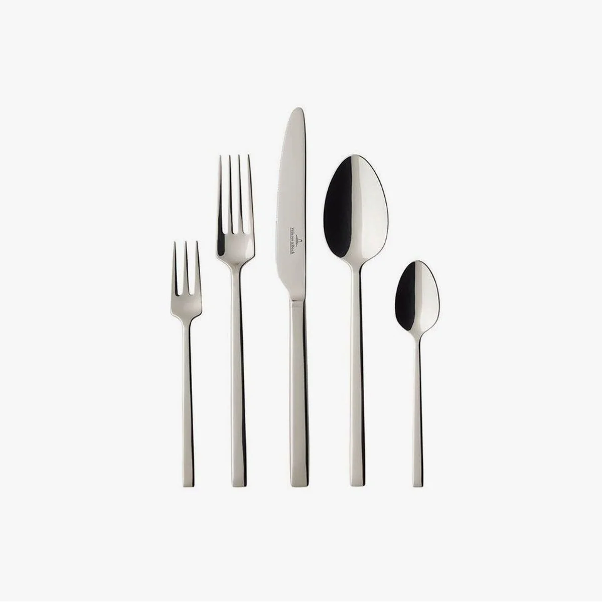 Villeroy La Classica Besteck-Set, 180 Teile, Edelstahl, spülmaschinenfest