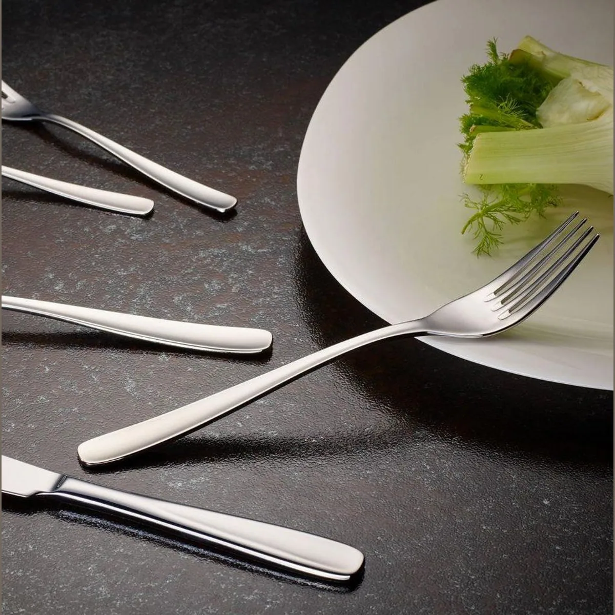 Villeroy & Boch Liam Besteck-Set, 180 Teile, rostfreier Edelstahl, spülmaschinengeeignet 2
