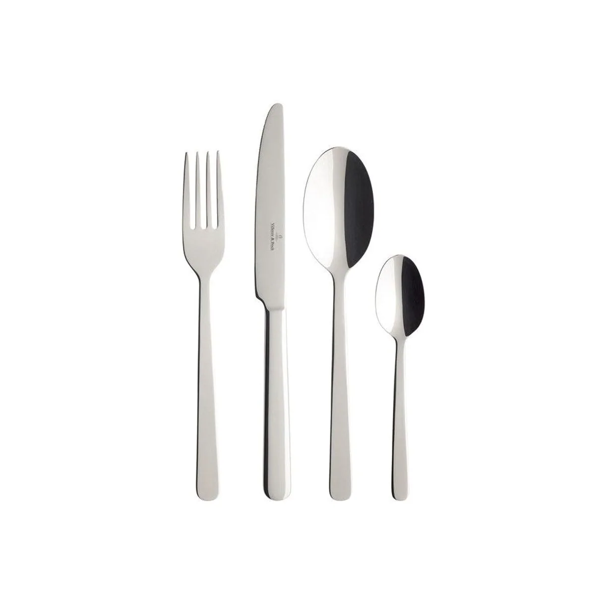 Villeroy & Boch Louis Besteck-Set, 144-teilig, spülmaschinenfest, elegantes Design
