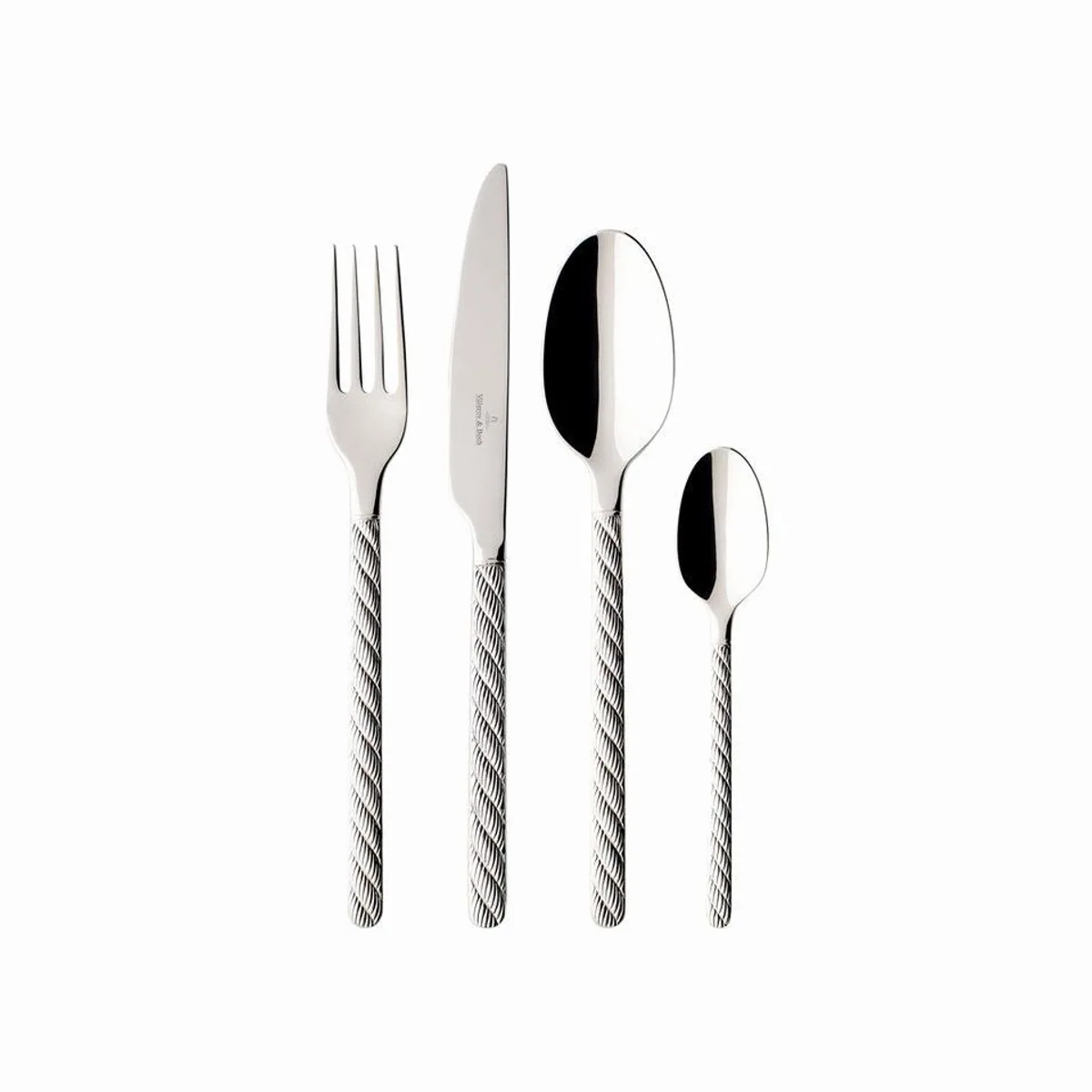 Villeroy & Boch Montauk Besteck-Set, 144-teilig, rostfreier Edelstahl, spülmaschinenfest