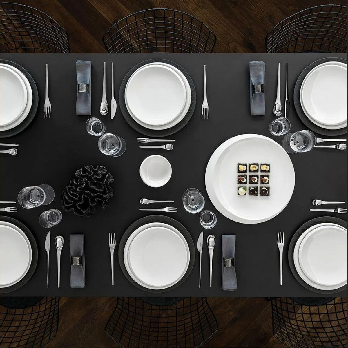 Villeroy & Boch NewMoon Besteck-Set, 180-teilig, Edelstahl, spülmaschinenfest 4