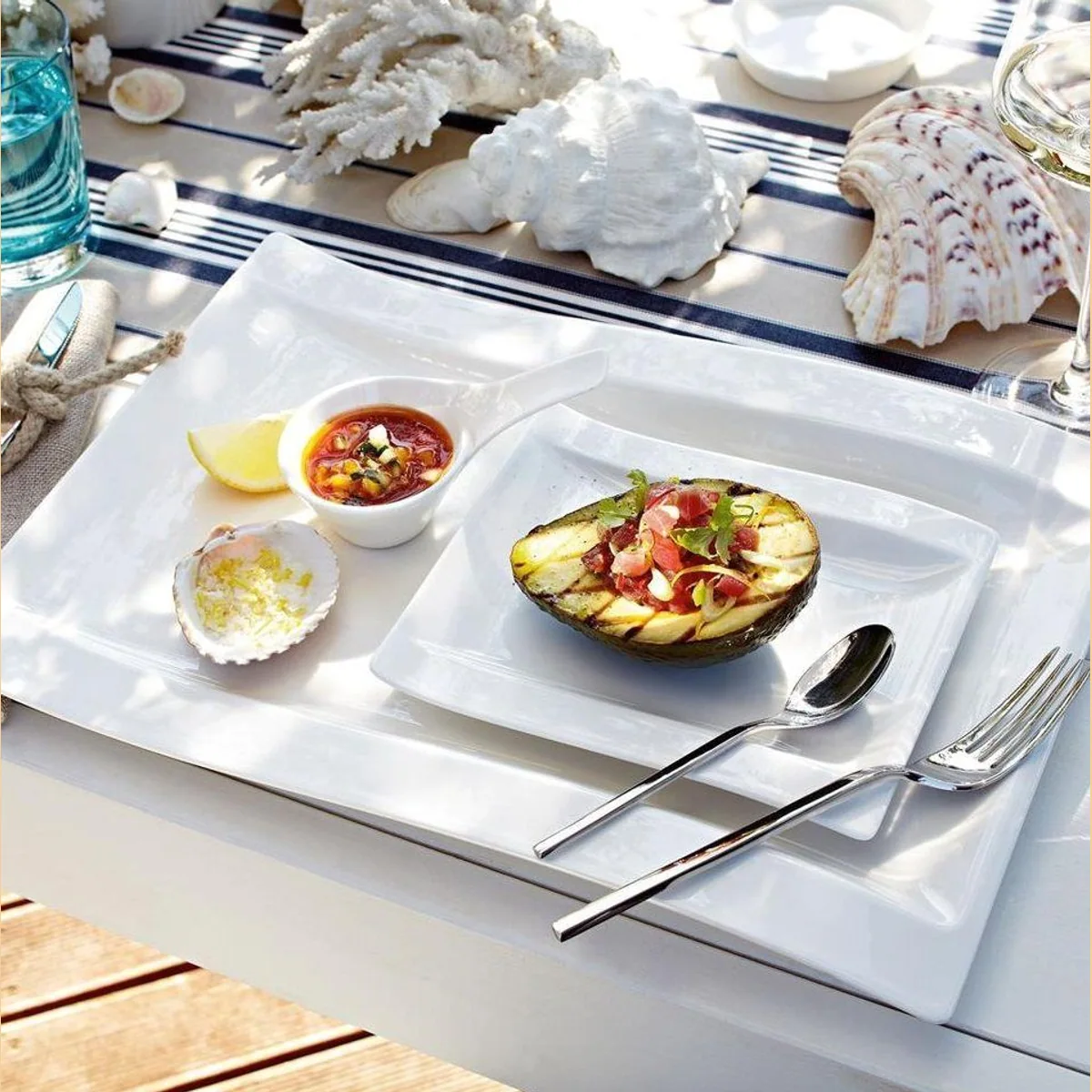 Villeroy & Boch NewWave Tafelbesteck, 144-teilig, Edelstahl, spülmaschinenfest 4