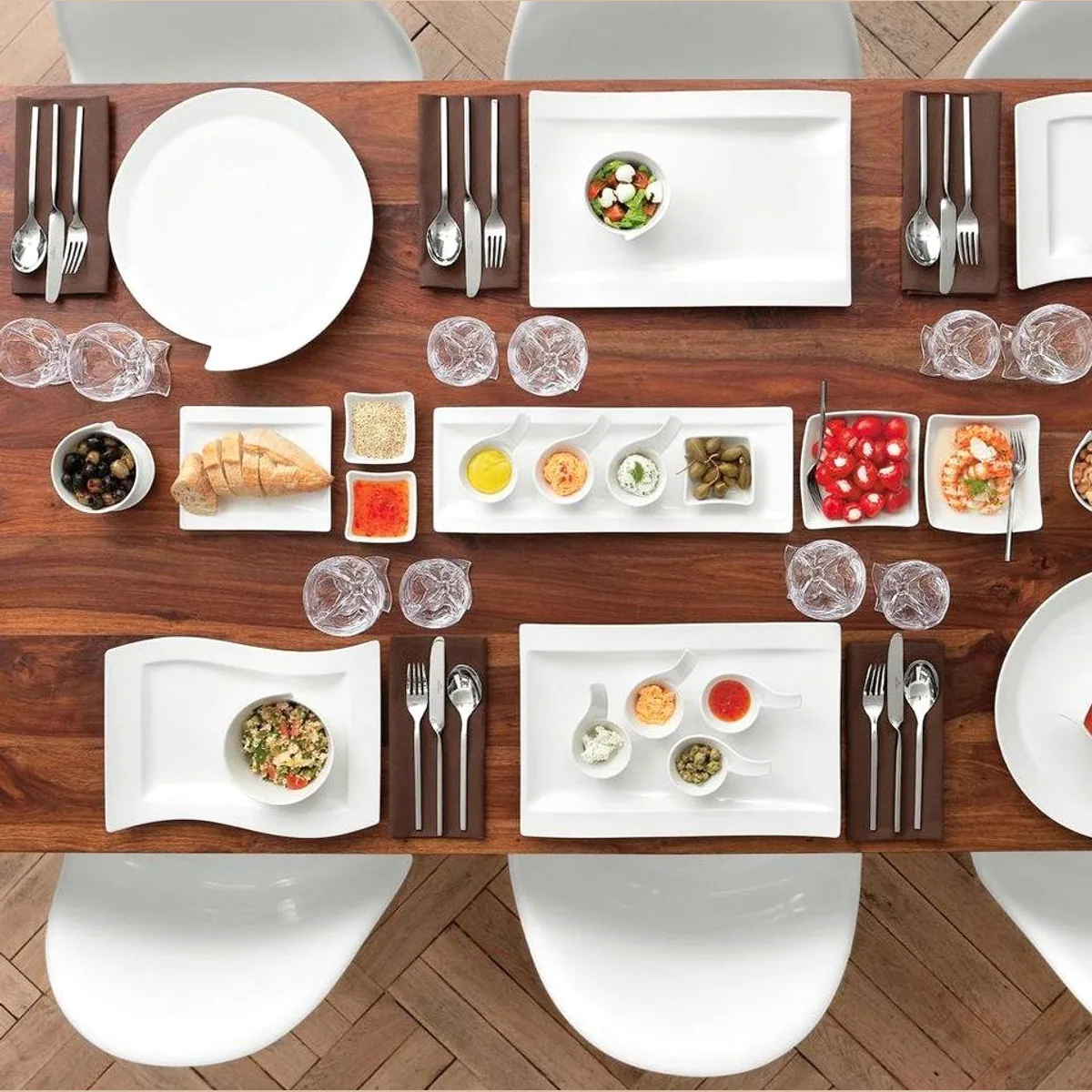 Villeroy & Boch NewWave Tafelbesteck, 144-teilig, Edelstahl, spülmaschinenfest 5