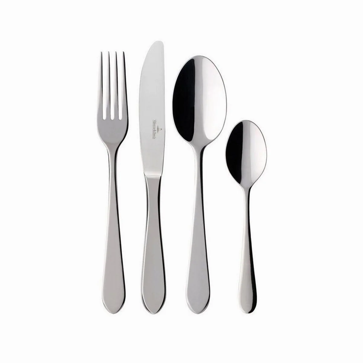 Villeroy & Boch Oscar Besteck-Set, 180-teilig, rostfreier Edelstahl, spülmaschinenfest