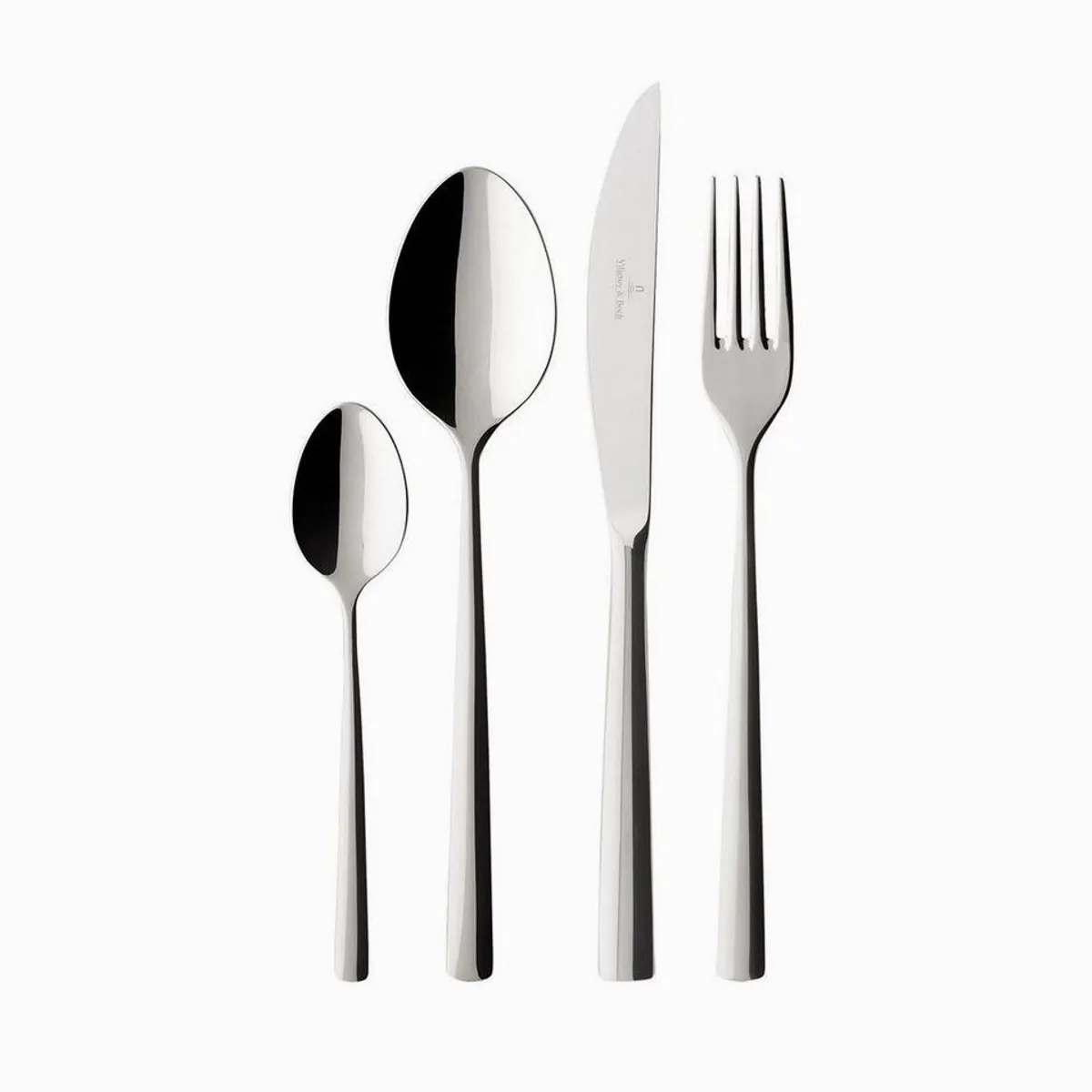 Villeroy & Boch Piemont Besteck-Set, 144-teilig, Edelstahl, spülmaschinenfest