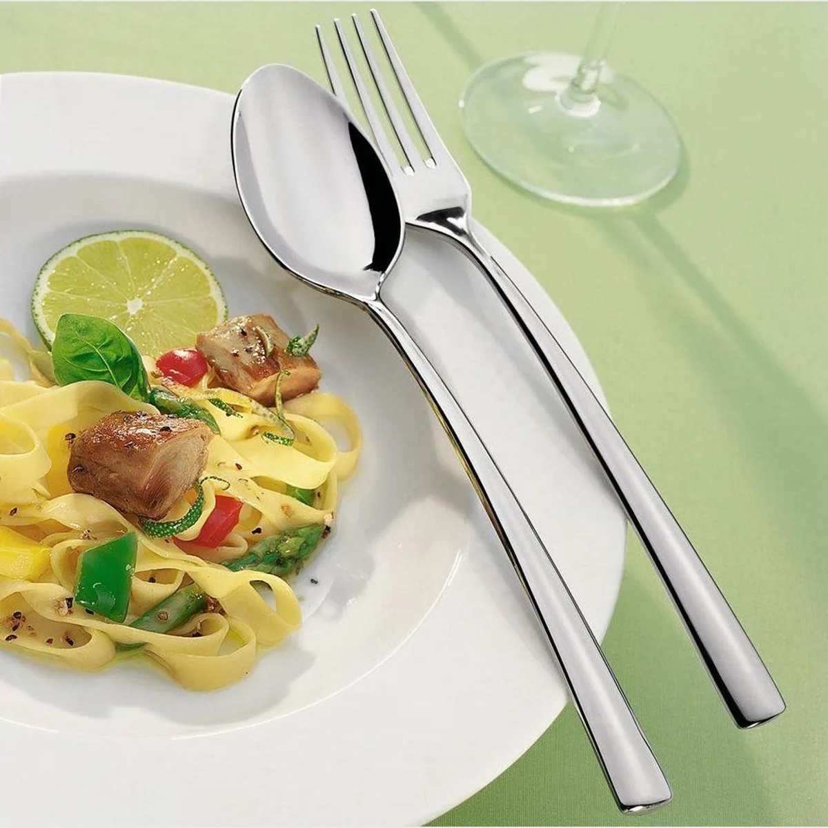 Villeroy & Boch Piemont Besteck-Set, 144-teilig, Edelstahl, spülmaschinenfest 4