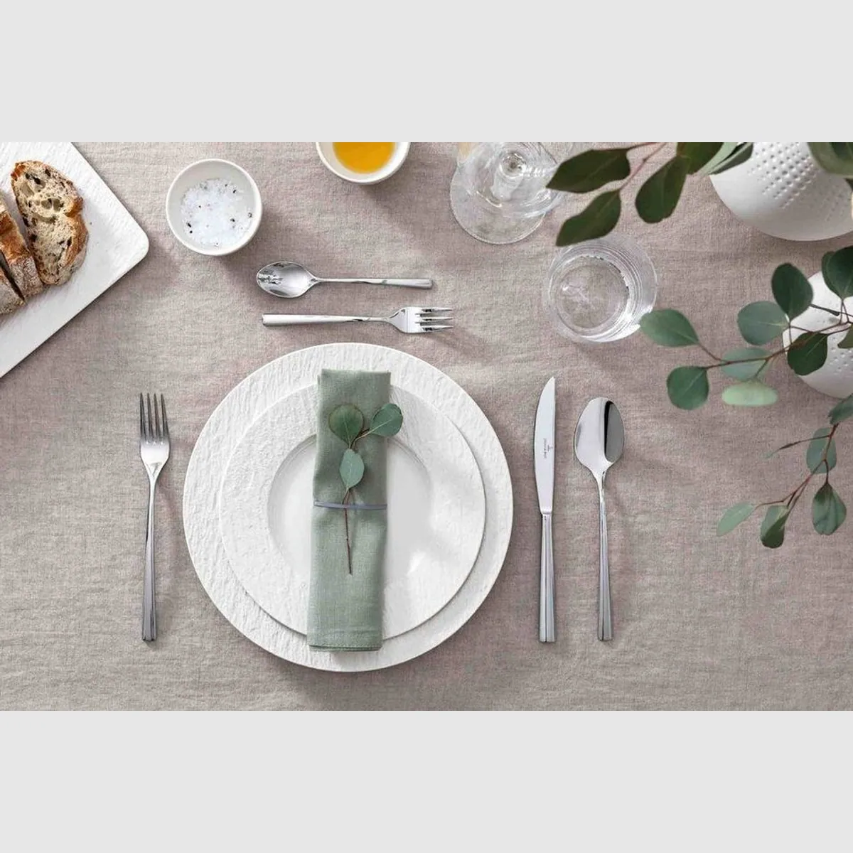 Villeroy & Boch Piemont Besteck-Set, 180-teilig, Edelstahl, spülmaschinenfest 3