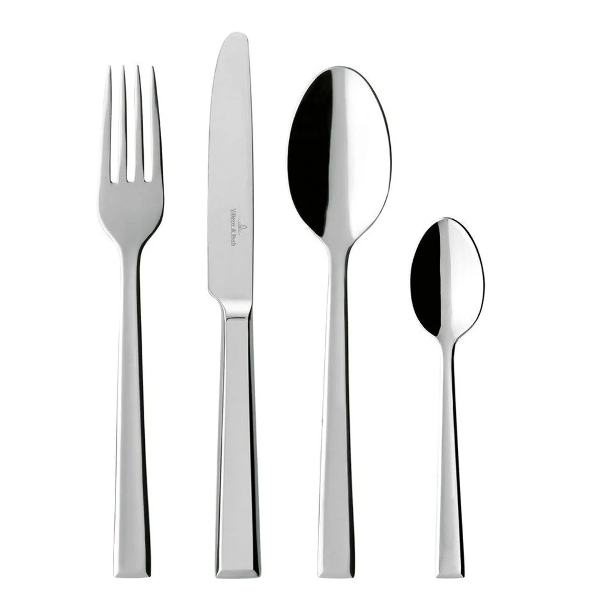 Villeroy & Boch Victor Besteck-Set, 144-teilig, Edelstahl, spülmaschinenfest