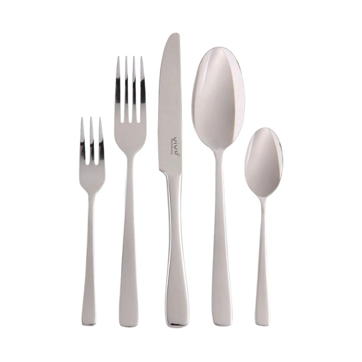 Villeroy & Boch Besteck-Set Voice Basic, 180-teilig, rostfreier Edelstahl, spülmaschinenfest