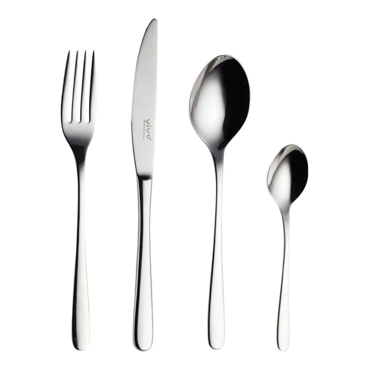 Villeroy & Boch Besteck-Set New Fresh Basic, 144-teilig, zeitloses Design, spülmaschinenfest
