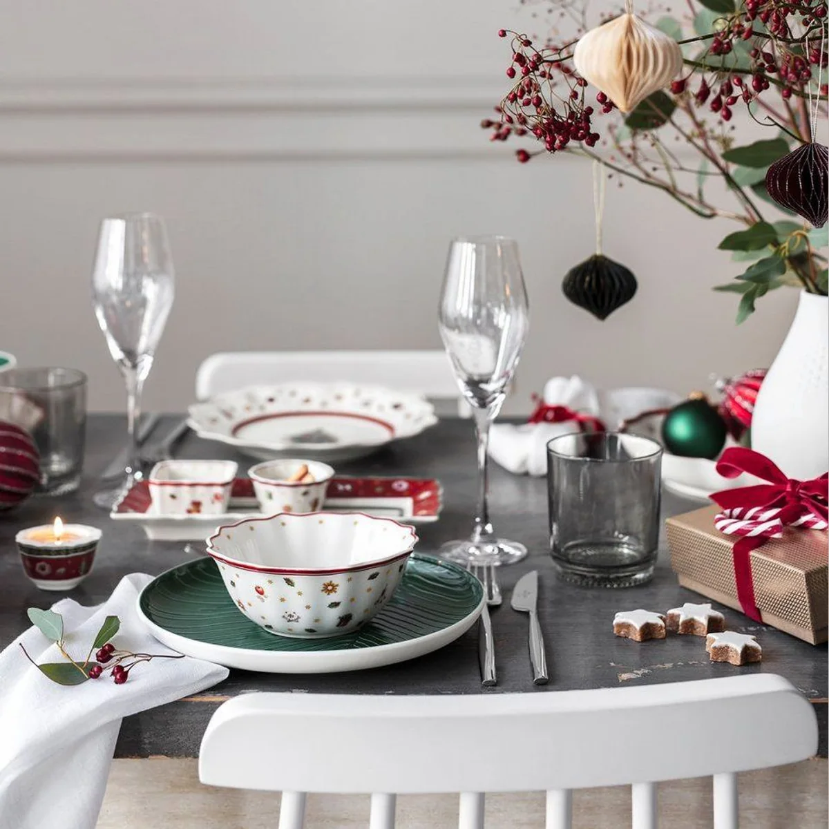 Villeroy & Boch Piemont Besteck-Set, 70-teilig, für 12 Personen, Edelstahl 2