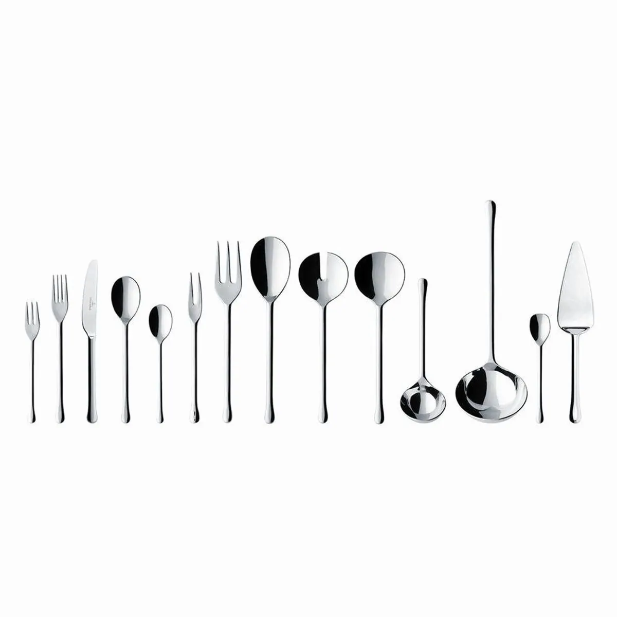 Villeroy & Boch Besteck-Set Udine, 70-teilig, für 12 Personen, spülmaschinenfest