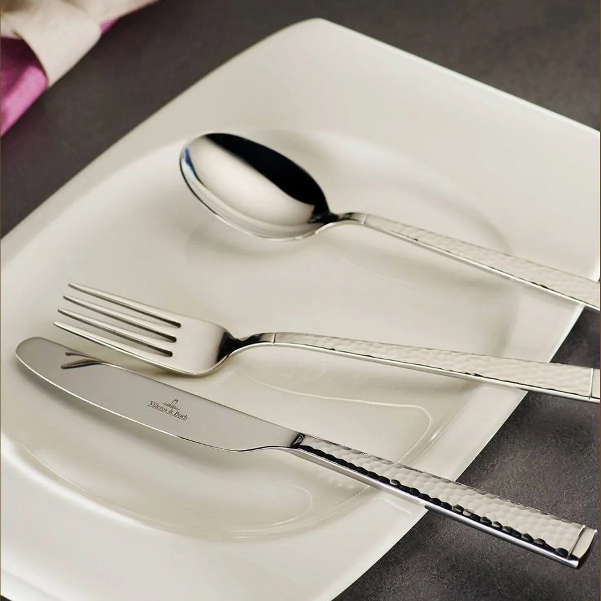 Villeroy & Boch Besteck-Set Blacksmith, 70-teilig für 12 Personen, spülmaschinenfest 2