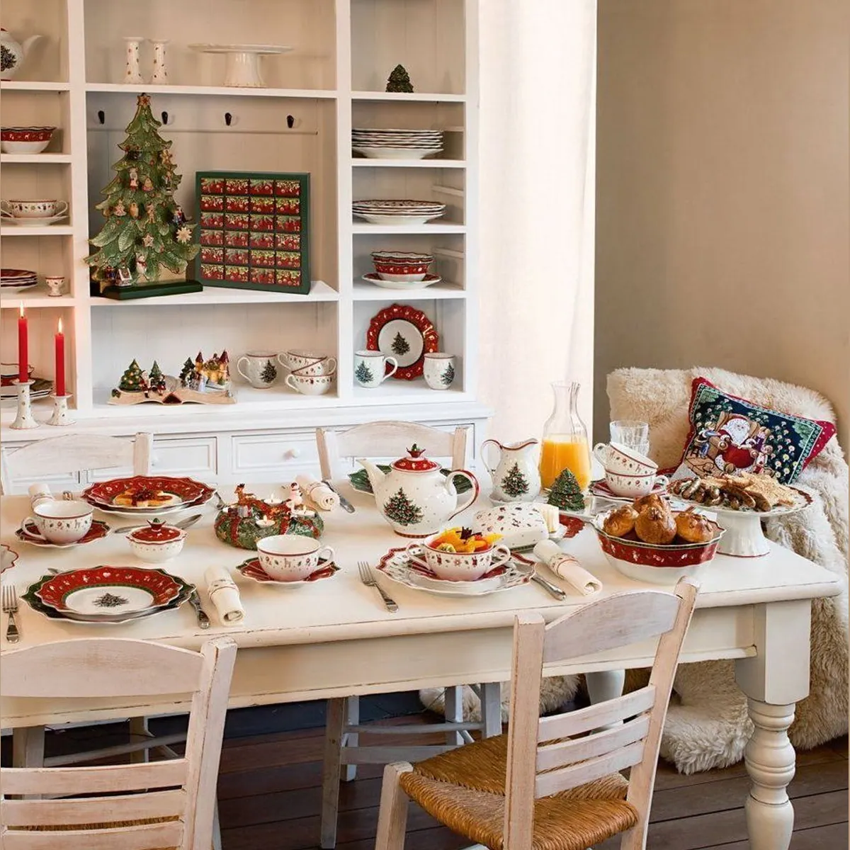 Villeroy & Boch Toy's Delight Frühstücksset, 6-teilig für 2 Personen — nostalgisches Design, mikrowellensicher, hochwertiges Porzellan 2