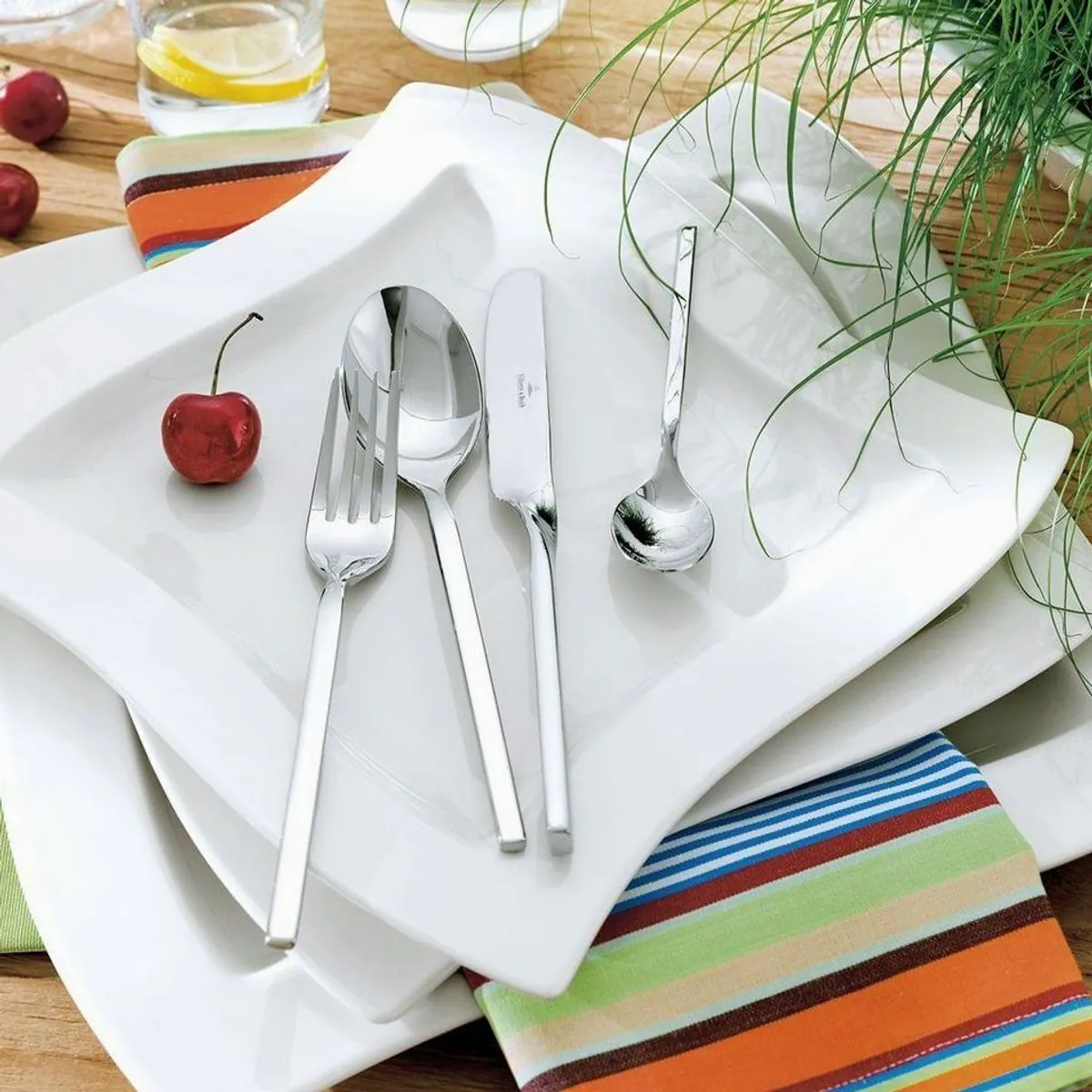 Villeroy & Boch Besteck-Set NewWave, 70-teilig, für 12 Personen, spülmaschinenfest 2