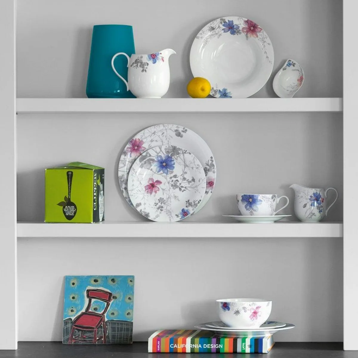 Villeroy & Boch Mariefleur Gris Basic Kaffeeservice, 18-teilig, für 6 Personen 4