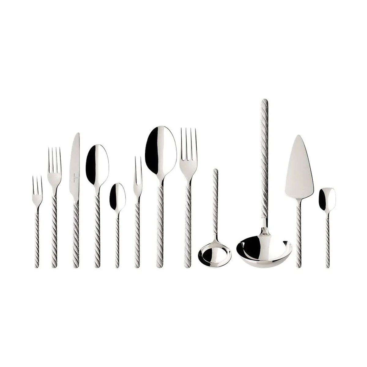 Villeroy & Boch Montauk Besteck-Set, 70-teilig, Edelstahl, spülmaschinenfest