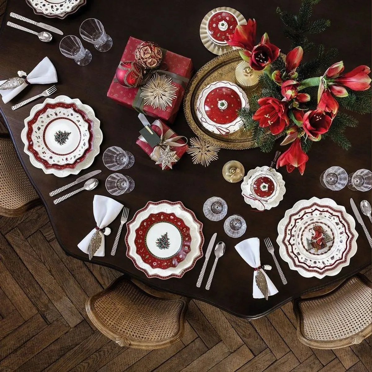 Villeroy & Boch Toy's Delight Teller-Set, 8-teilig, für 4 Personen, Porzellan 2
