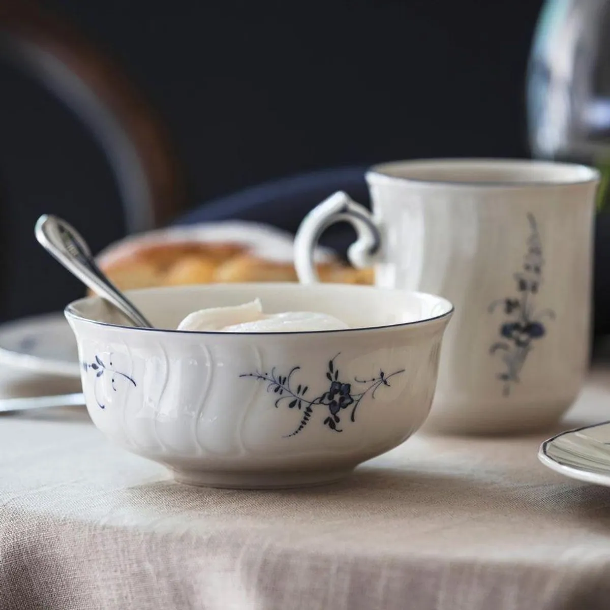 Villeroy & Boch Vieux Luxembourg Geschirr-Set, 18-tlg. für 6 Personen, Porzellan 4
