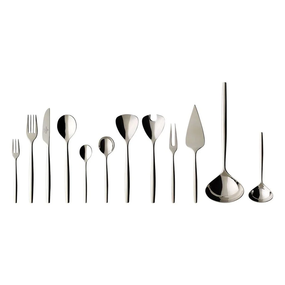 Villeroy & Boch MetroChic Besteck-Set, 70-teilig, für 12 Personen, spülmaschinenfest